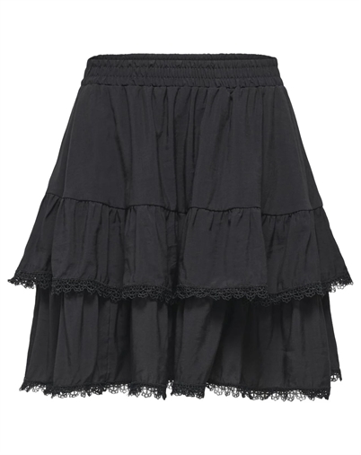 Only - ONLLuna Layer Short Nederdel - Black